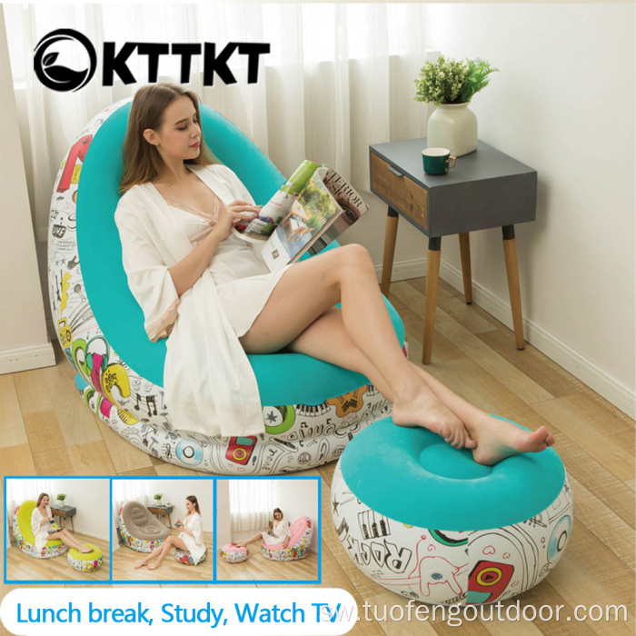 3kg inflatable sofa kwa kusafiri nje na kambi